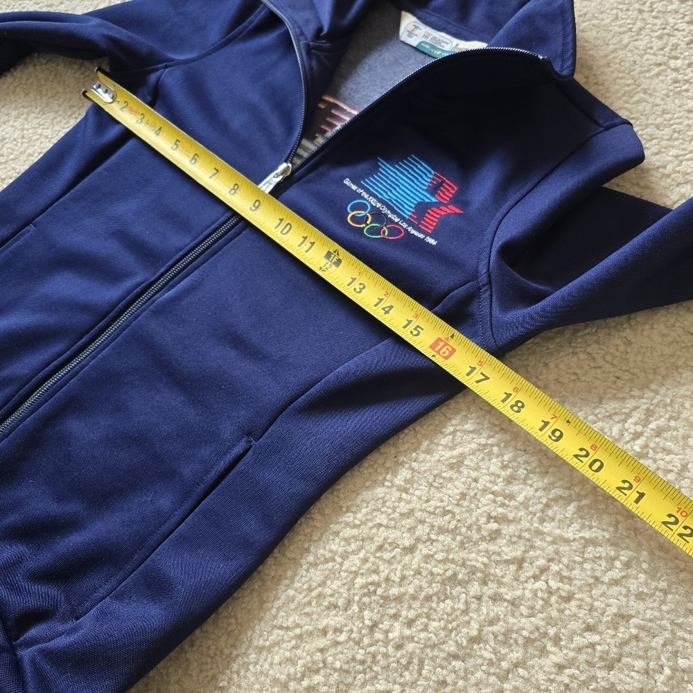 Aritzia THE OLYMPIC MUSEUM COLLECTION Full Zip Jacket Summer XXIII 1984 Size S - Picture 9 of 13